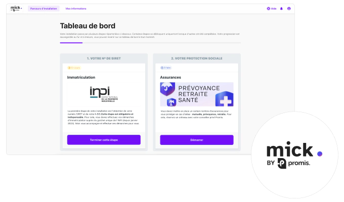 L'application Mick by Promis
